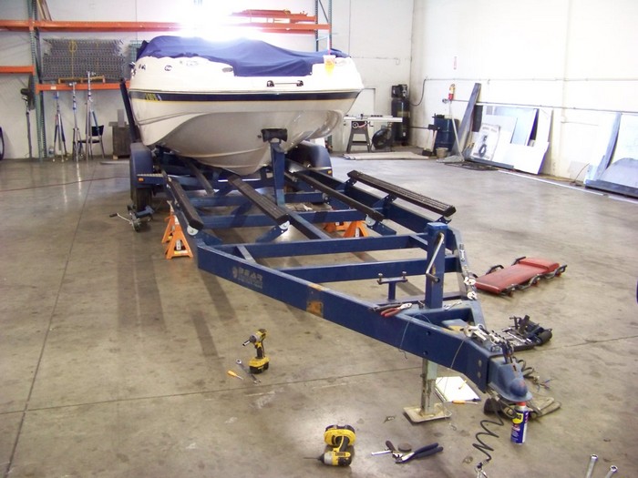 Boat Trailer Shorten