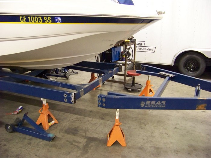 Boat Trailer Shorten
