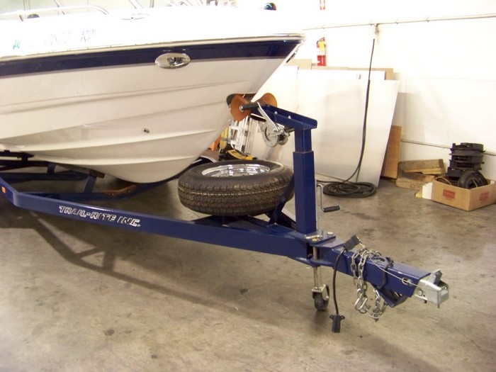 Boat Trailer Spare Tire Mount