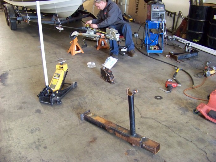 Boat Trailer Tongue Replacement