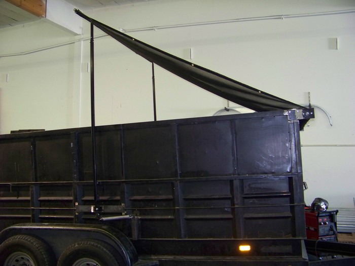 Dump Trailer Tarp Install