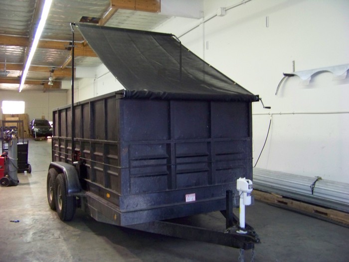 Dump Trailer Tarp Install