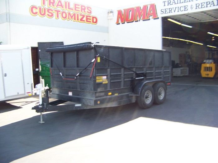 Dump Trailer Tarp Install