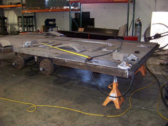 Heavy Equip Trailer Rebuild