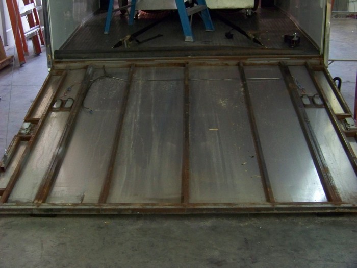 48ft Pace Rear Door Rebuild