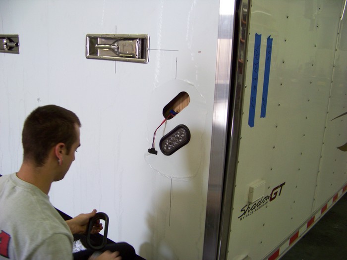 48ft Pace Rear Door Rebuild