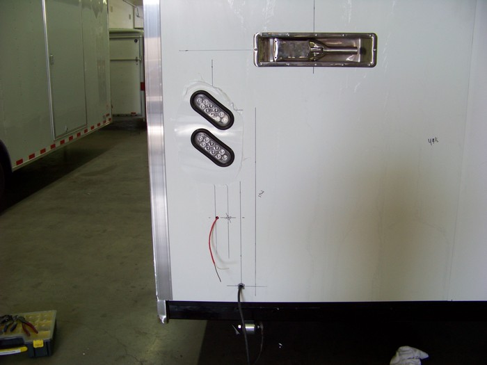 48ft Pace Rear Door Rebuild