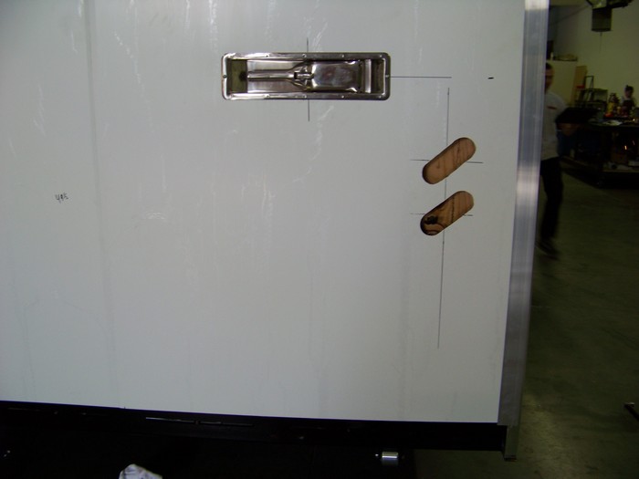48ft Pace Rear Door Rebuild