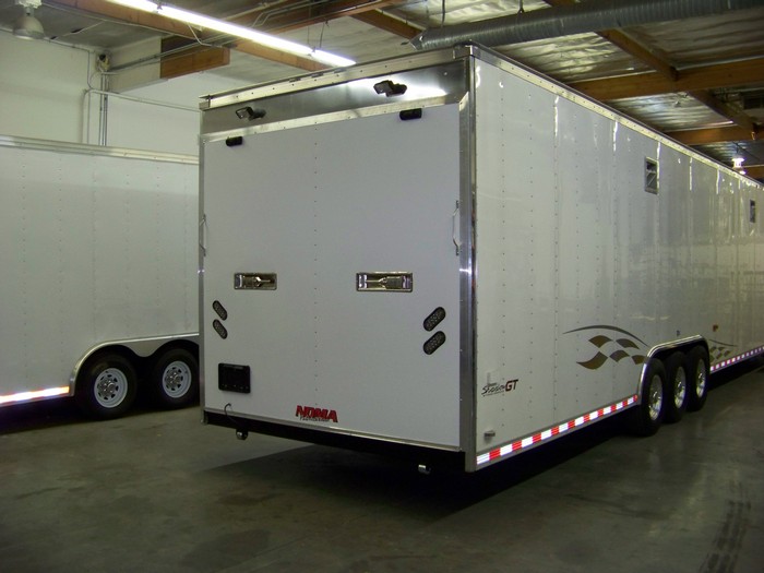48ft Pace Rear Door Rebuild