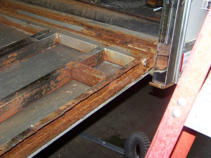 48ft Pace Rear Door Rebuild