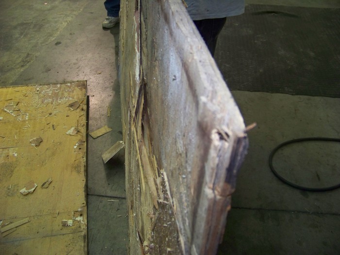 48ft Pace Rear Door Rebuild