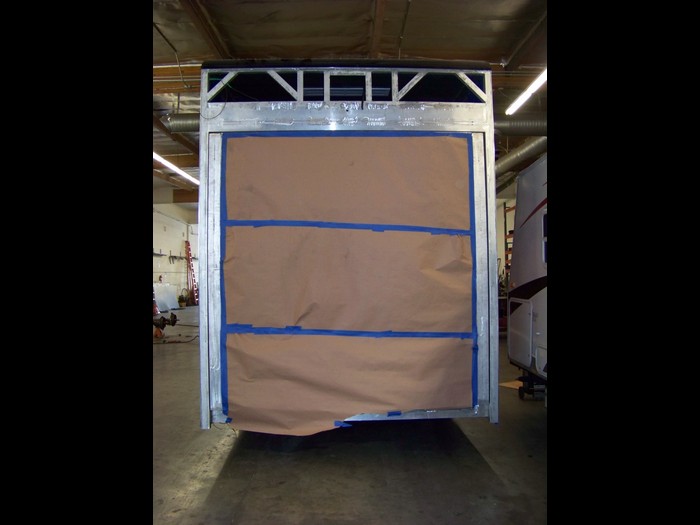 Aluminum Stacker-Widen Rear Door