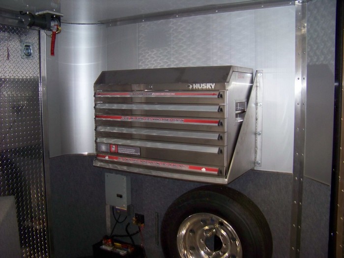 Aluminum Stacker-Widen Rear Door