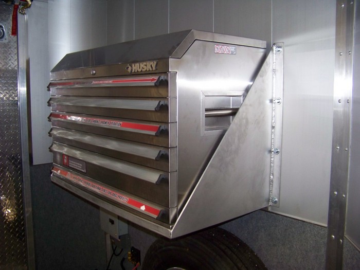 Aluminum Stacker-Widen Rear Door