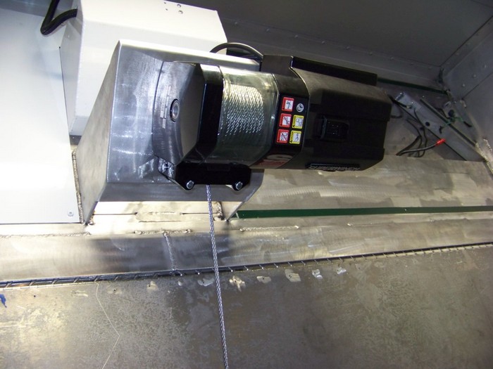 Aluminum Stacker-Widen Rear Door