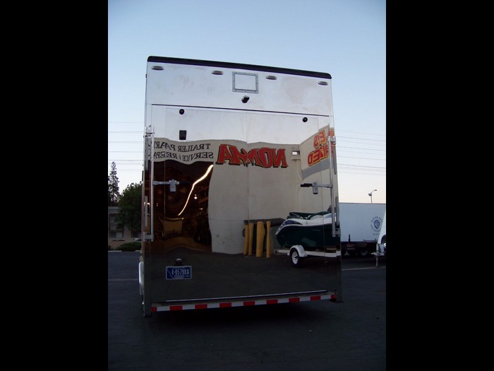 Aluminum Stacker-Widen Rear Door