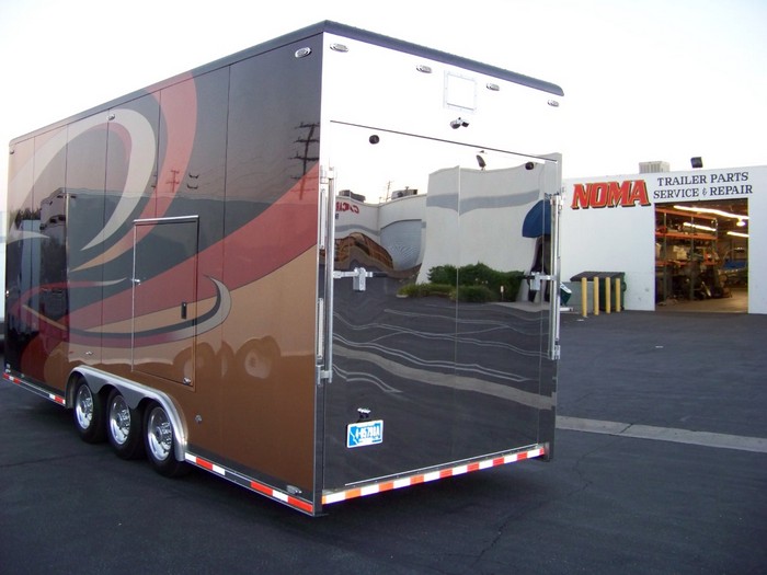 Aluminum Stacker-Widen Rear Door