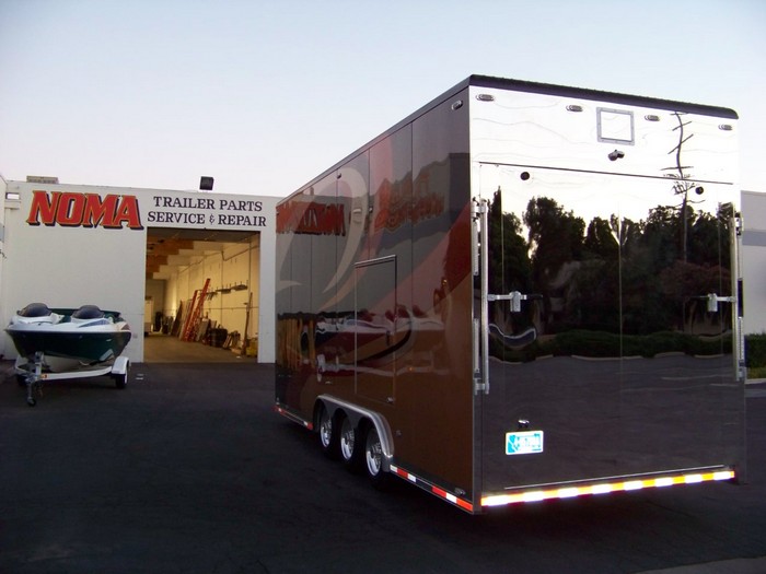Aluminum Stacker-Widen Rear Door