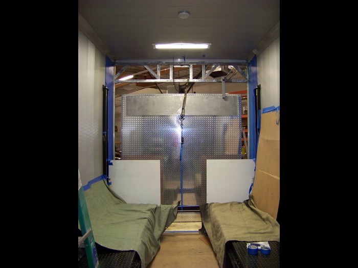 Aluminum Stacker-Widen Rear Door