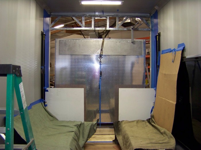 Aluminum Stacker-Widen Rear Door