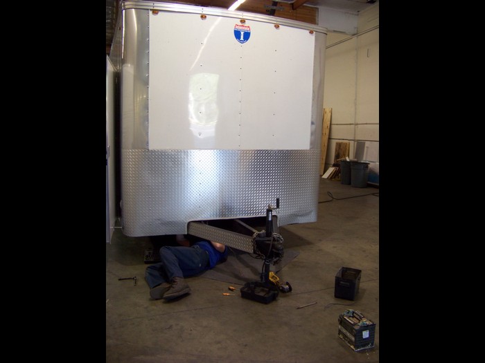 Axle Svc & battery install