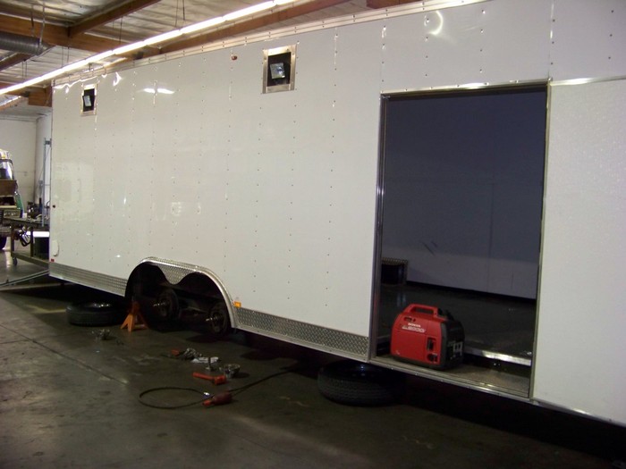 Axle Svc & battery install