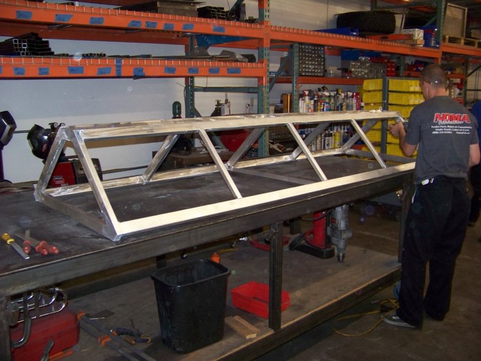 Custom Tire Rack & E-Track