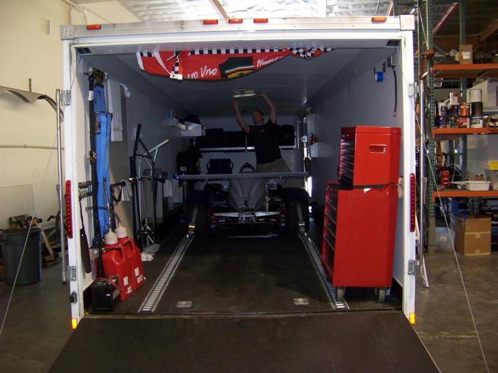 Open Wheel Race Car Hauler