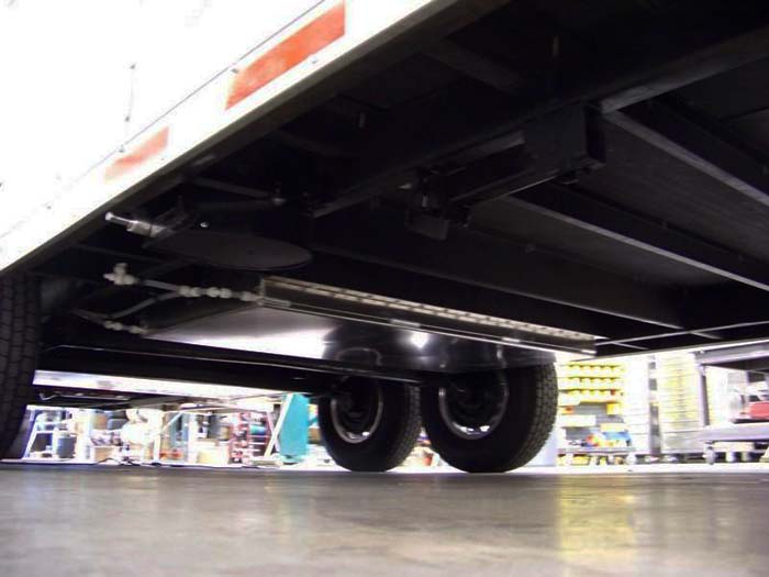 The addition of custom aluminum fuel tanks makes refueling simple and efficient. 