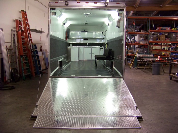 Custom E-Track Bed Brackets