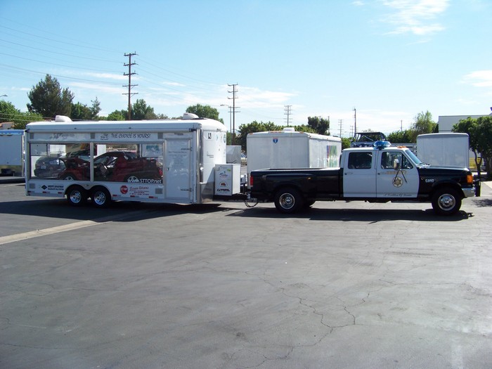 DUI Crash Car Display Trailer