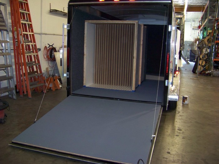 LA Sheriff Bike Safety Trailer