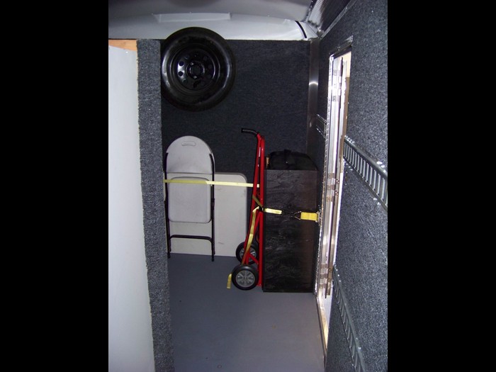 LA Sheriff Bike Safety Trailer