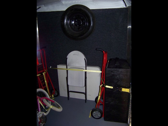 LA Sheriff Bike Safety Trailer