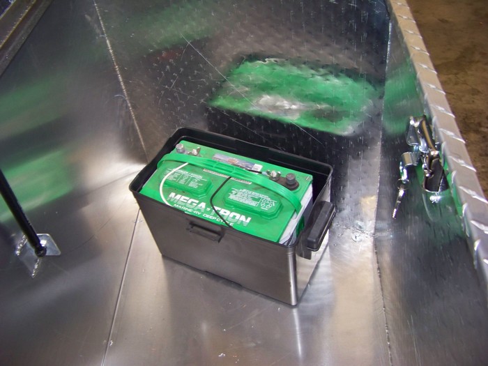 Tongue Box & Battery Install