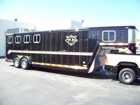 Six-Horse Gooseneck Ranch Trailer