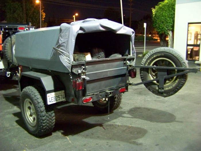 Jeep and Trailer