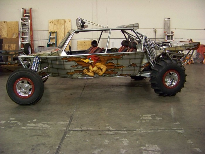 Woody Sand Car