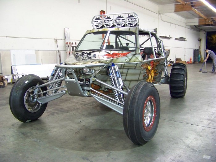 Woody Sand Car