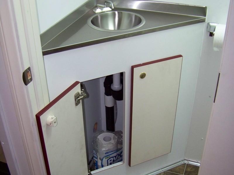 Bathroom Addition For Supercross Race Trailer