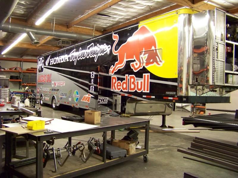 Bathroom Addition For Supercross Race Trailer