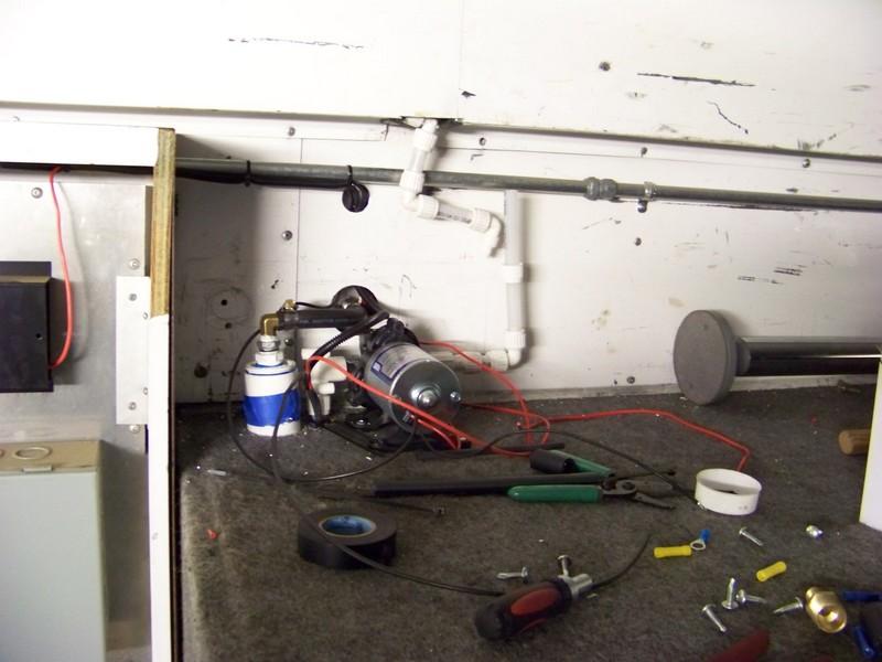 Bathroom Addition For Supercross Race Trailer