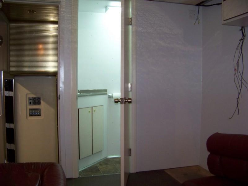Bathroom Addition For Supercross Race Trailer