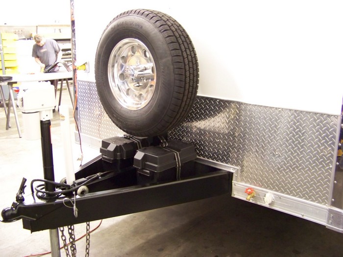 Spare Tire A-Frame Mounts