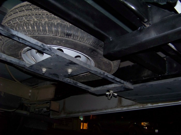 Spare Tire In-Frame Mounts