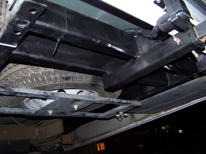 Spare Tire In-Frame Mounts