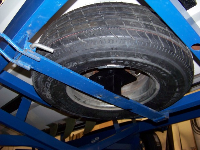 Spare Tire In-Frame Mounts