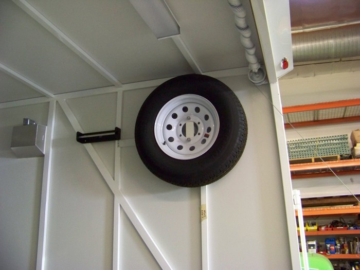 Spare Tire In-Frame Mounts