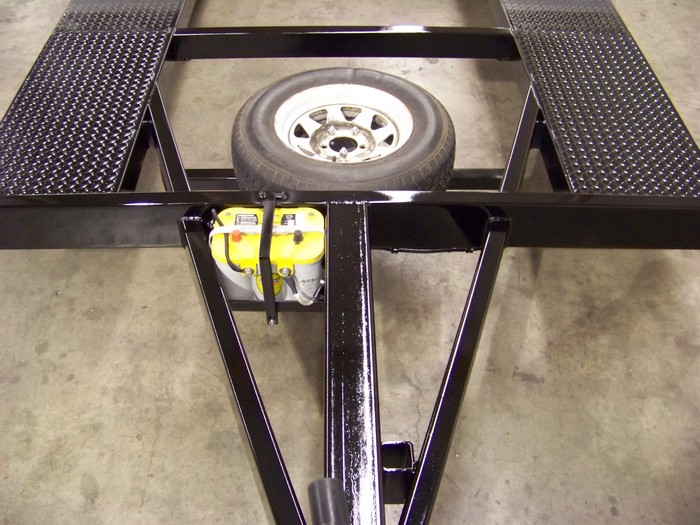 Spare Tire In-Frame Mounts