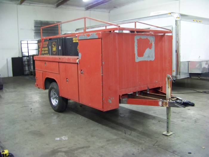 Utility Bed Trailer Build